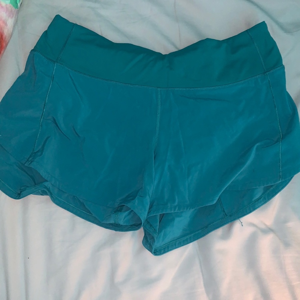 4" inseam Lululemon Speed Up Shorts